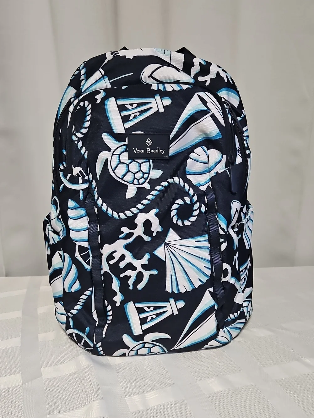 Vera Bradley Lighten Up Large Sporty Backpack - Shore Enough